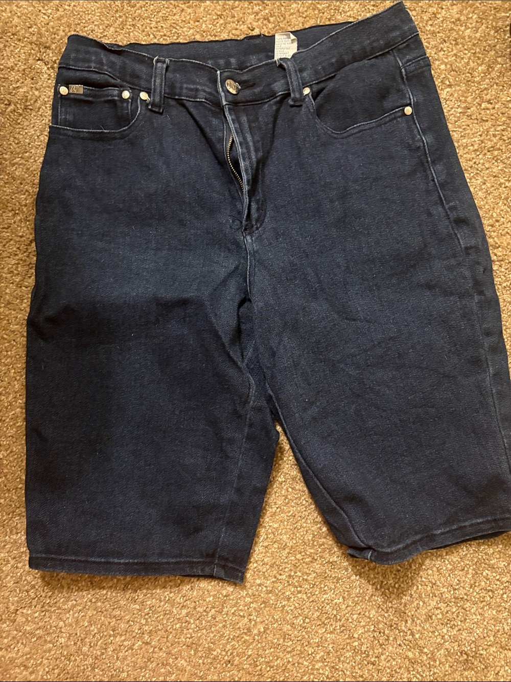 Diane Gilman Dark Indigo Denim Shorts for Men